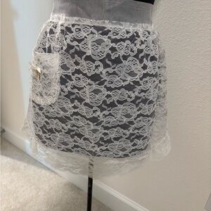 Vintage Lace Apron
